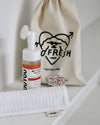 Eco-friendly paw cleaner with aloe and inulin