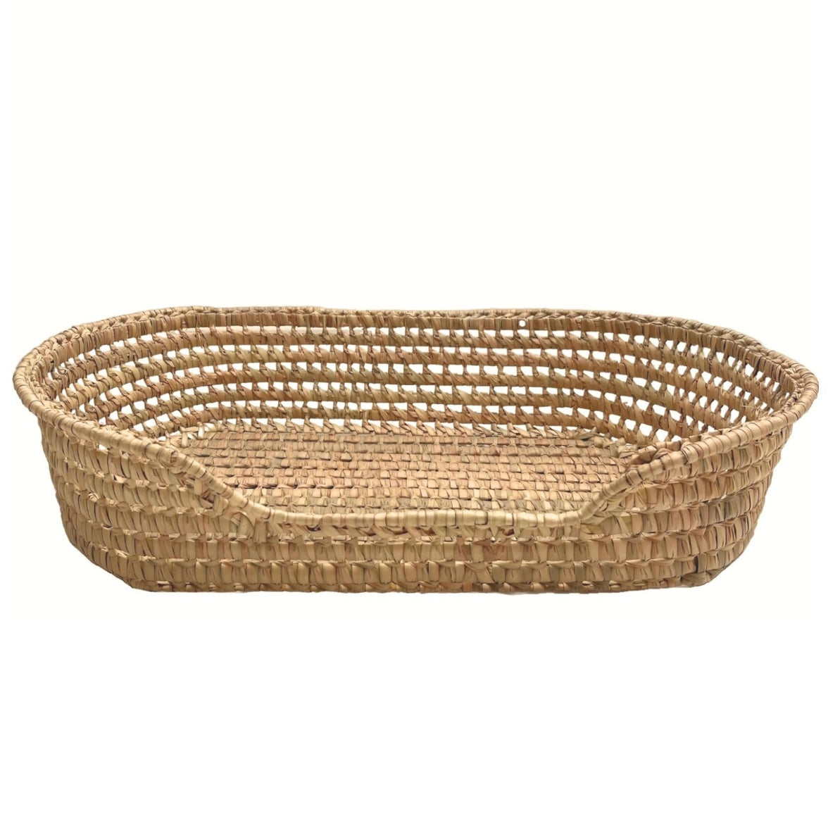 Eco-friendly handmade wicker basket for pets