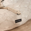 Stylish washable dog bed made from 100% cotton