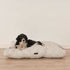 Soft cotton dog and cat bed with dandelion pattern