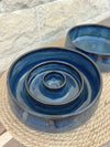 Handmade stoneware slow feeder for pets